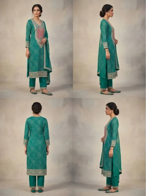 green suit style
