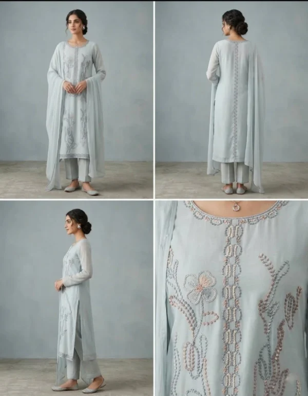 suite white silk